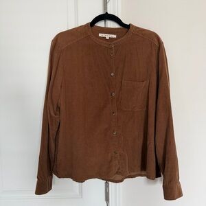 Xirena Greycen Cord Button Down Top